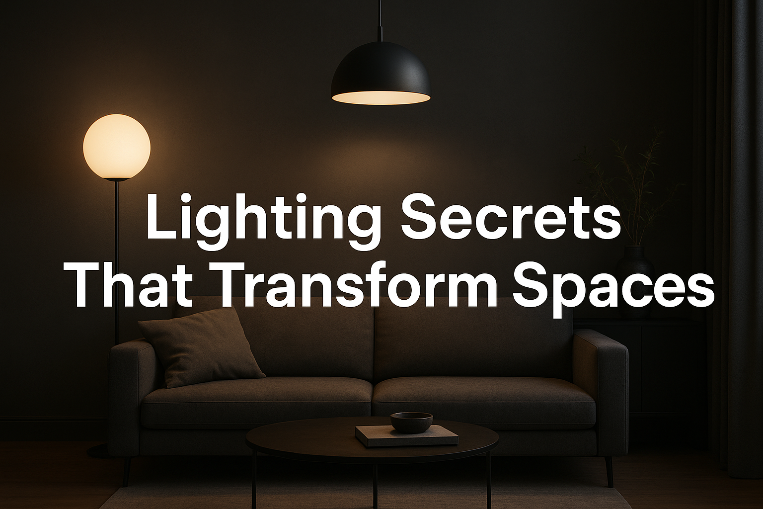 Lighting Secrets That Transform Spaces