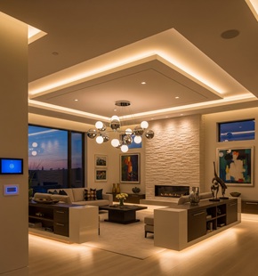 Lighting design and electrical planning showcase