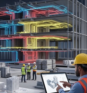 Civil, MEP and site coordination showcase