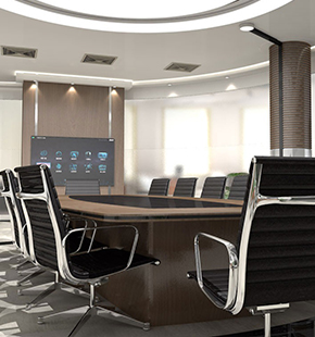 Turnkey project execution showcase with construction site